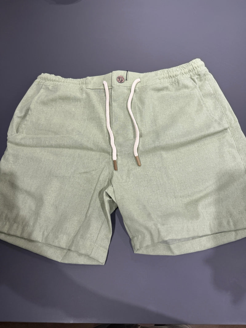Bermuda Linho - Verde Pastel - 1104